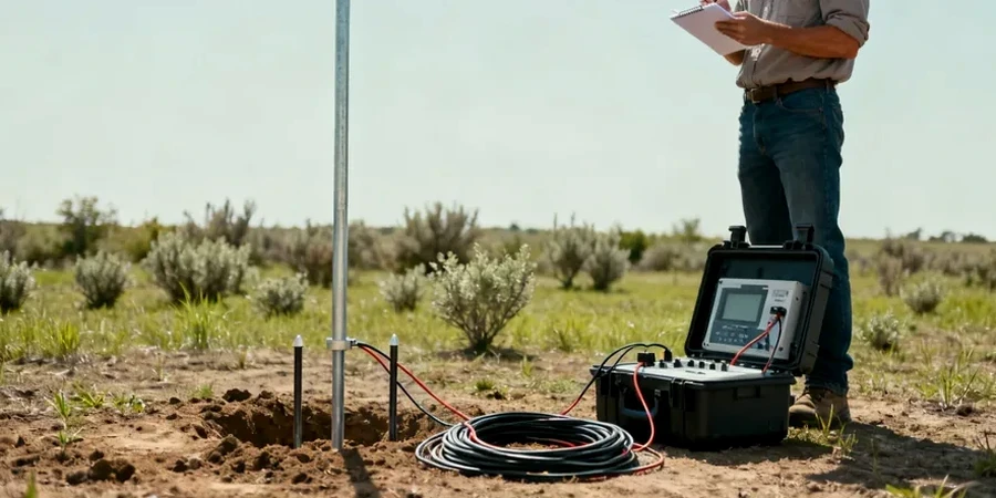 Electrical Resistivity Surveys (VES) in San Bernardino